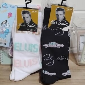 Men's Socks - Black and White